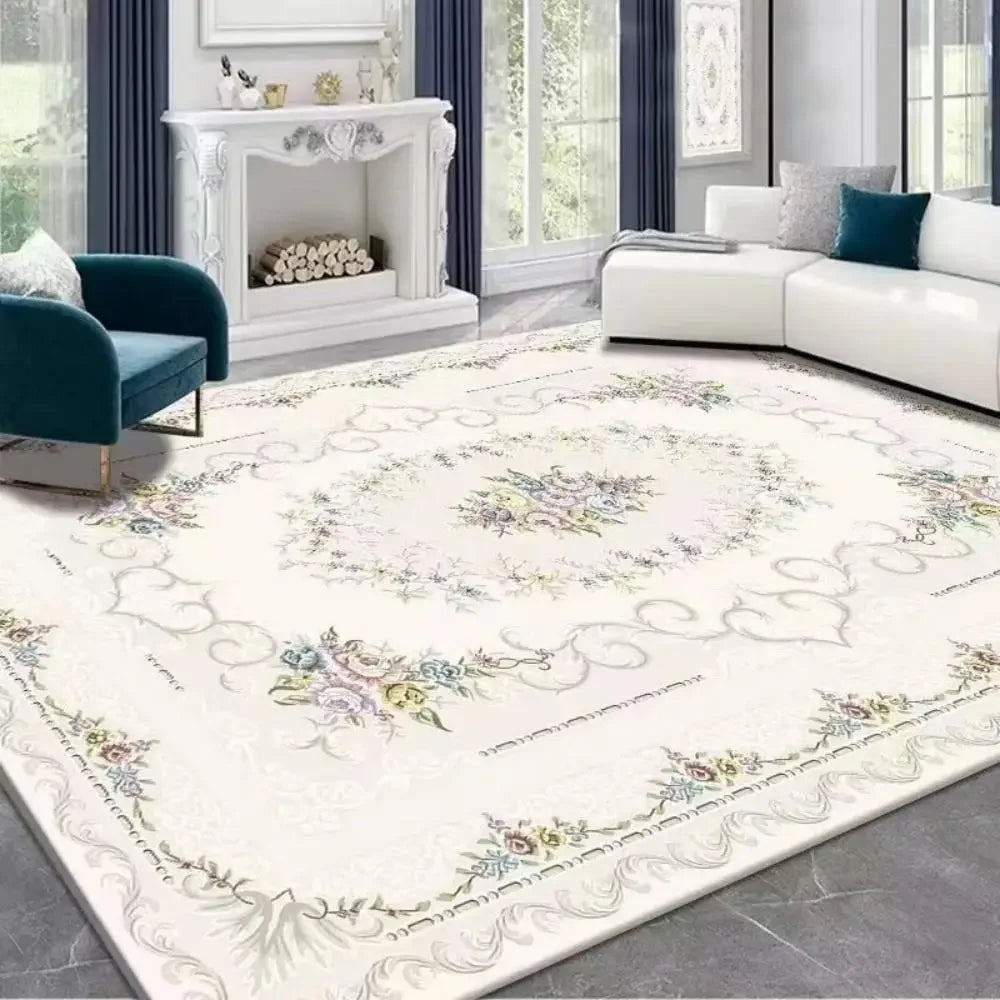 Tapis Bohème / Oriental Luxe en Polyester à Motifs Persans – Référence : 572381