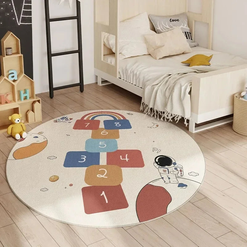 Tapis Rond Enfant – Référence : 527894 Ludique Antidérapant
