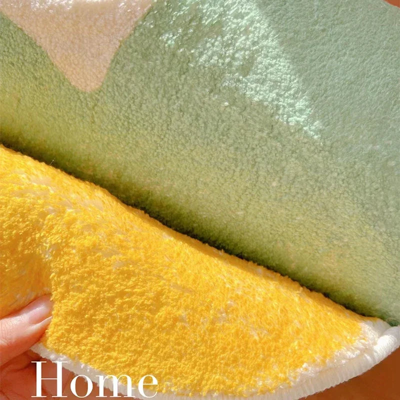 Tapis Géométrique Luxueux et doux pour salon – Référence : 734582