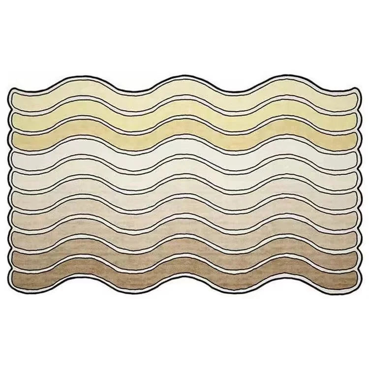 Tapis Géométrique Arc-en-Ciel Doux et Non-Glissant – Référence : 582341