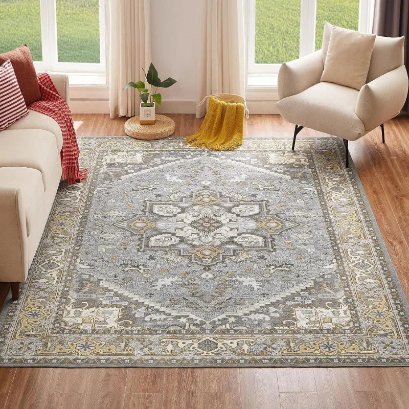 Tapis Bohème / Oriental Velours Élégant et Douillet – Référence : 584239