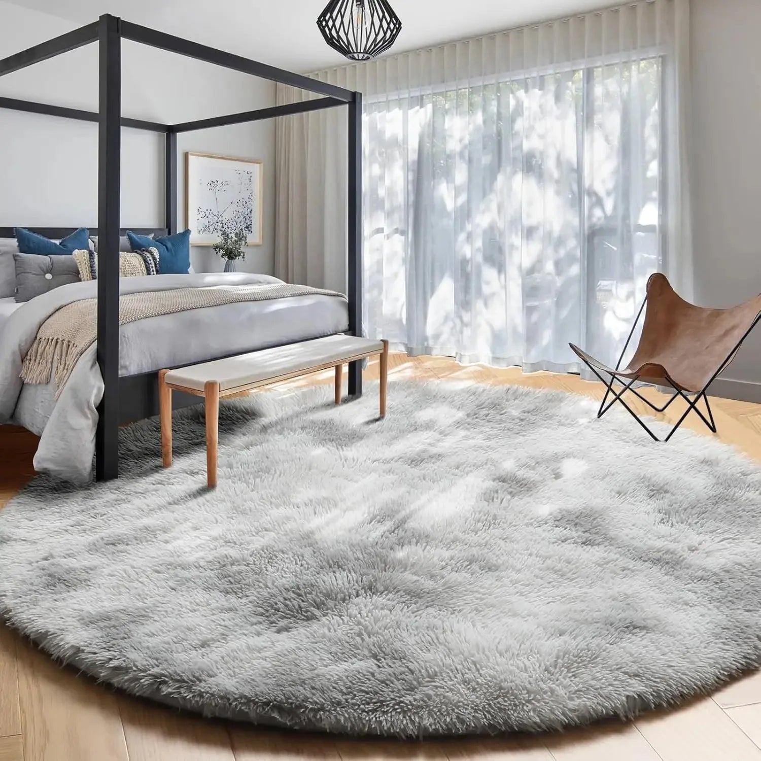 Tapis Rond Confort Douillet et Antidérapant – Référence : 583201