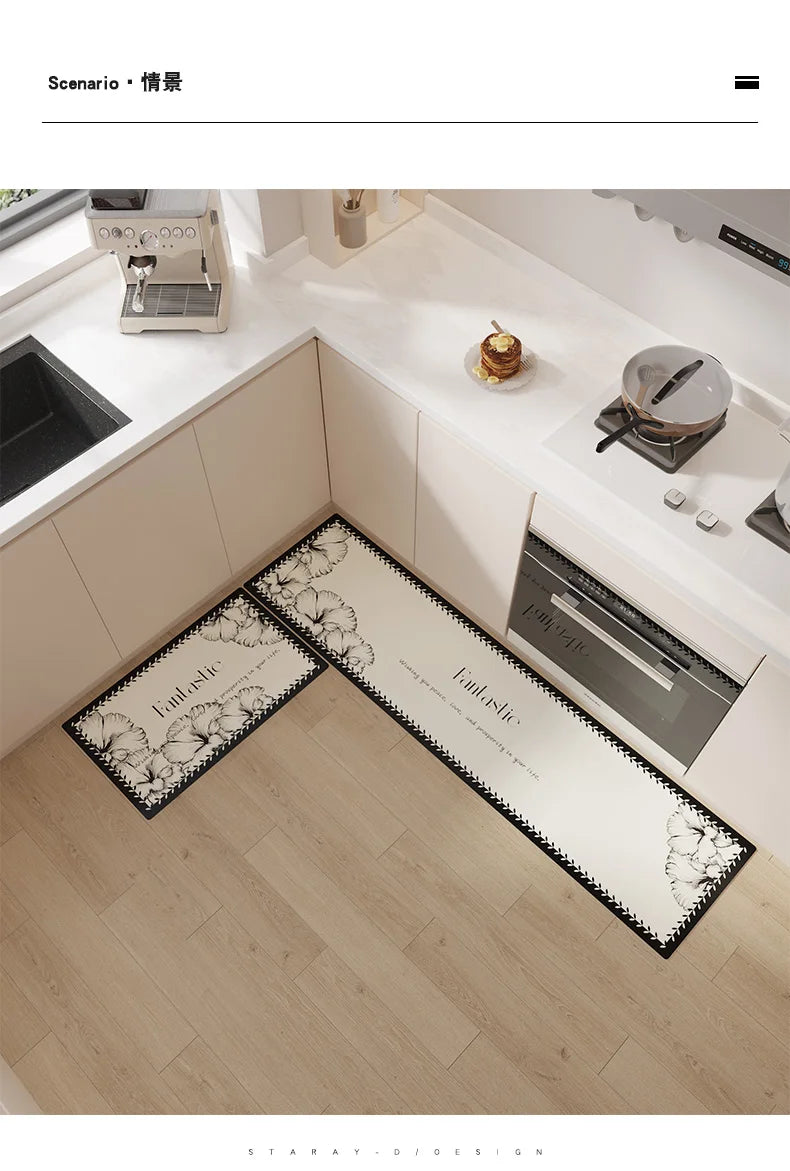 Tapis Cuisine Imperméable Long - Référence: 104693