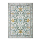 Tapis Floral Doux et Lavable en Machine – Référence : 738495