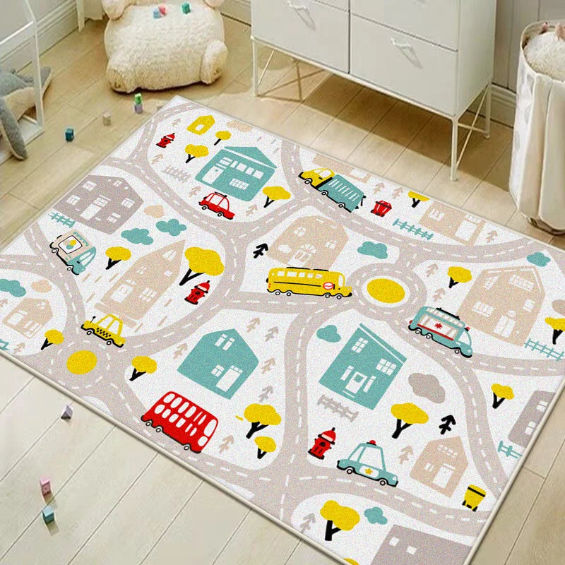 Tapis pour Enfant Géométrique Doux et Antidérapant – Référence : 457832