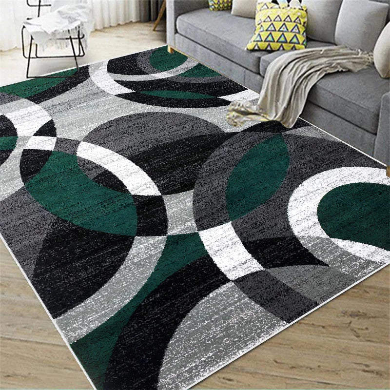 Tapis Géométrique Doux et Antidérapant – Référence : 482761