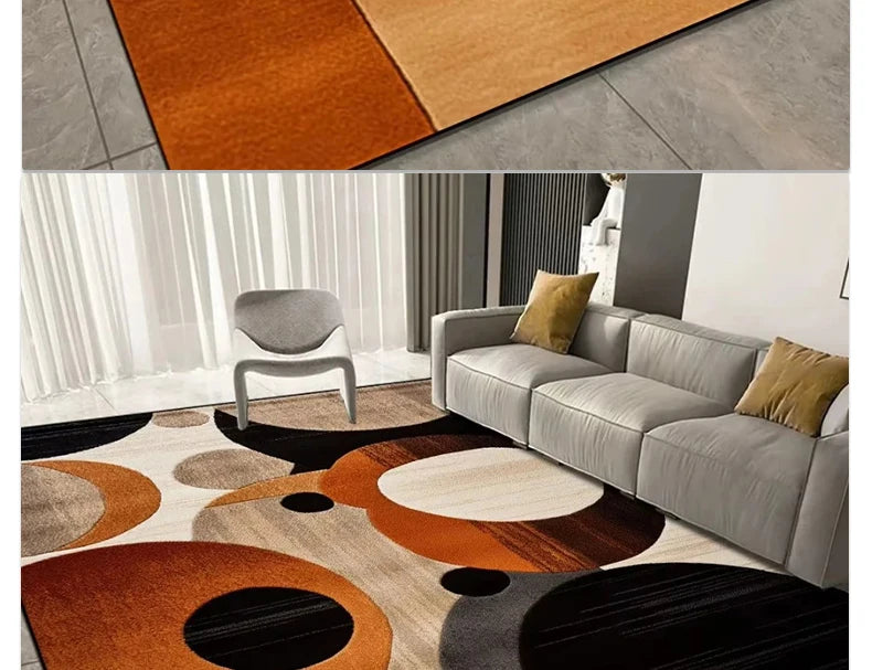 Tapis Géométrique Luxe Doux et Antidérapant – Référence : 582349