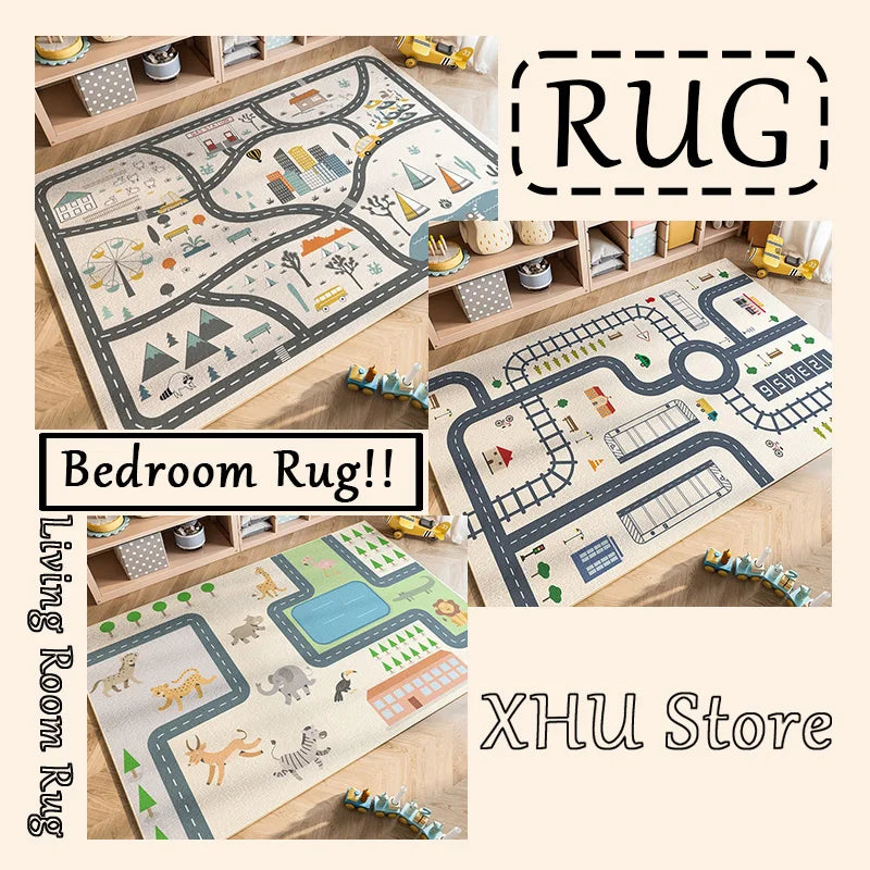 Tapis pour Enfant Motif Cartoon et Modernes – Référence : 452781