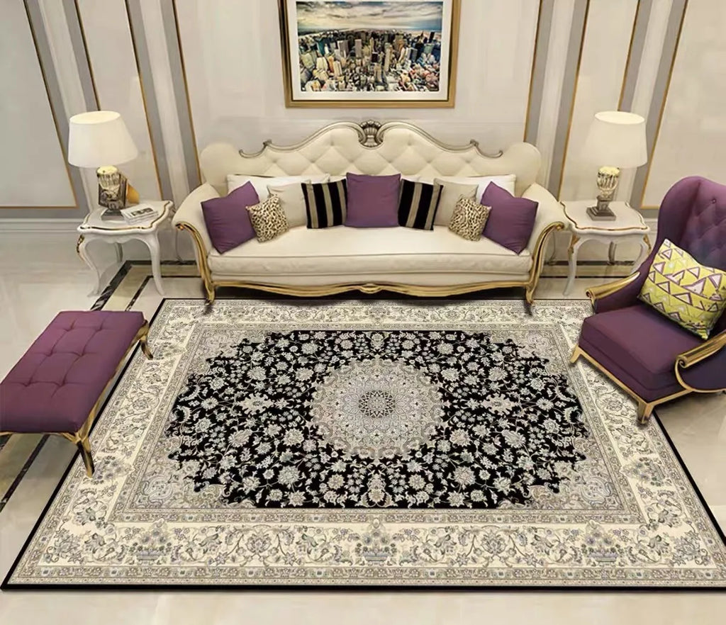 Tapis Bohème / Oriental Résistant et en velours cristal – Référence : 527138