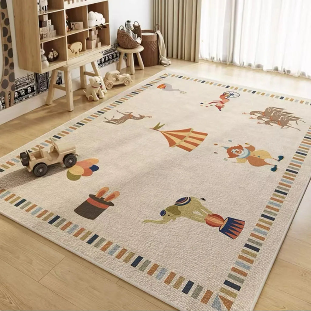 Tapis pour Enfant Cartoon Sous-Marin et Spatial – Référence : 647192
