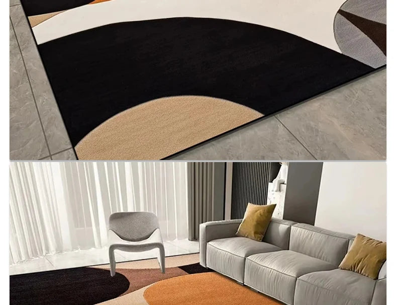 Tapis Géométrique Douillet et Antidérapant – Référence : 467821