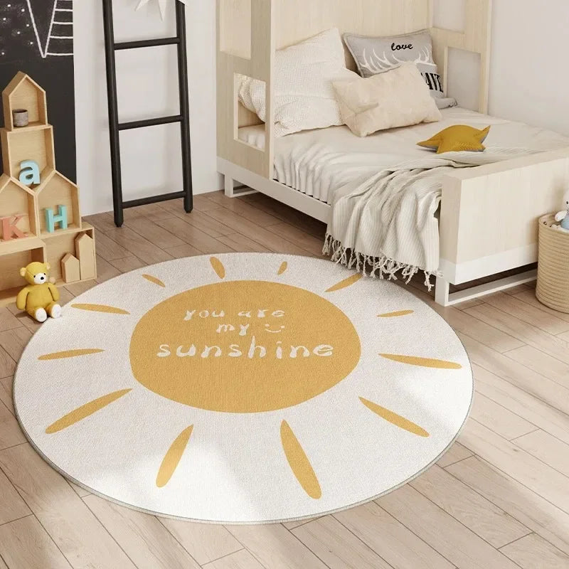 Tapis Rond Enfant–Référence : 104693 Coloré et Antidérapant