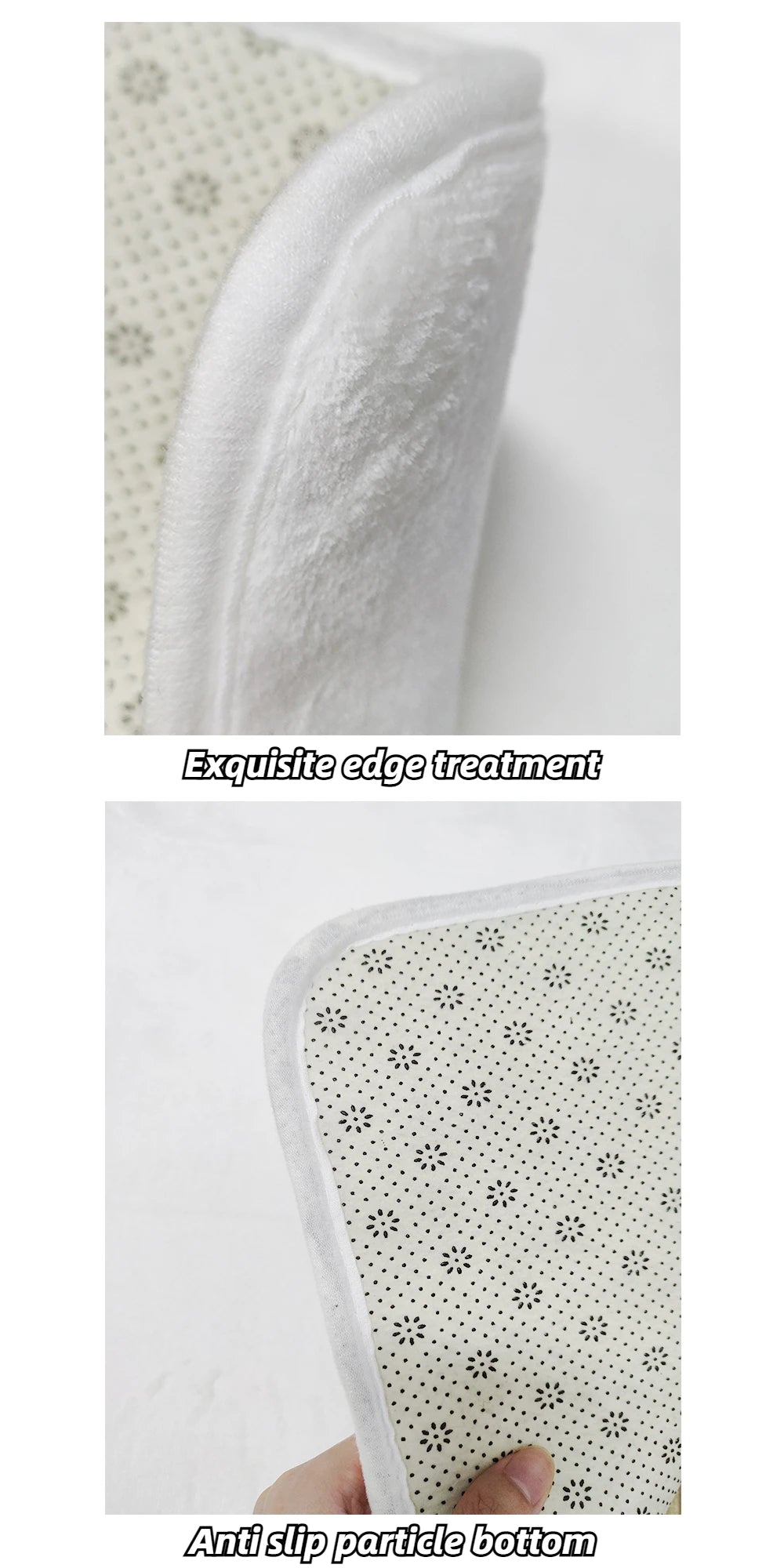 Tapis Géométrique Doux et Antidérapant – Référence : 418762