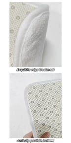 Tapis Géométrique Doux et Antidérapant – Référence : 543216