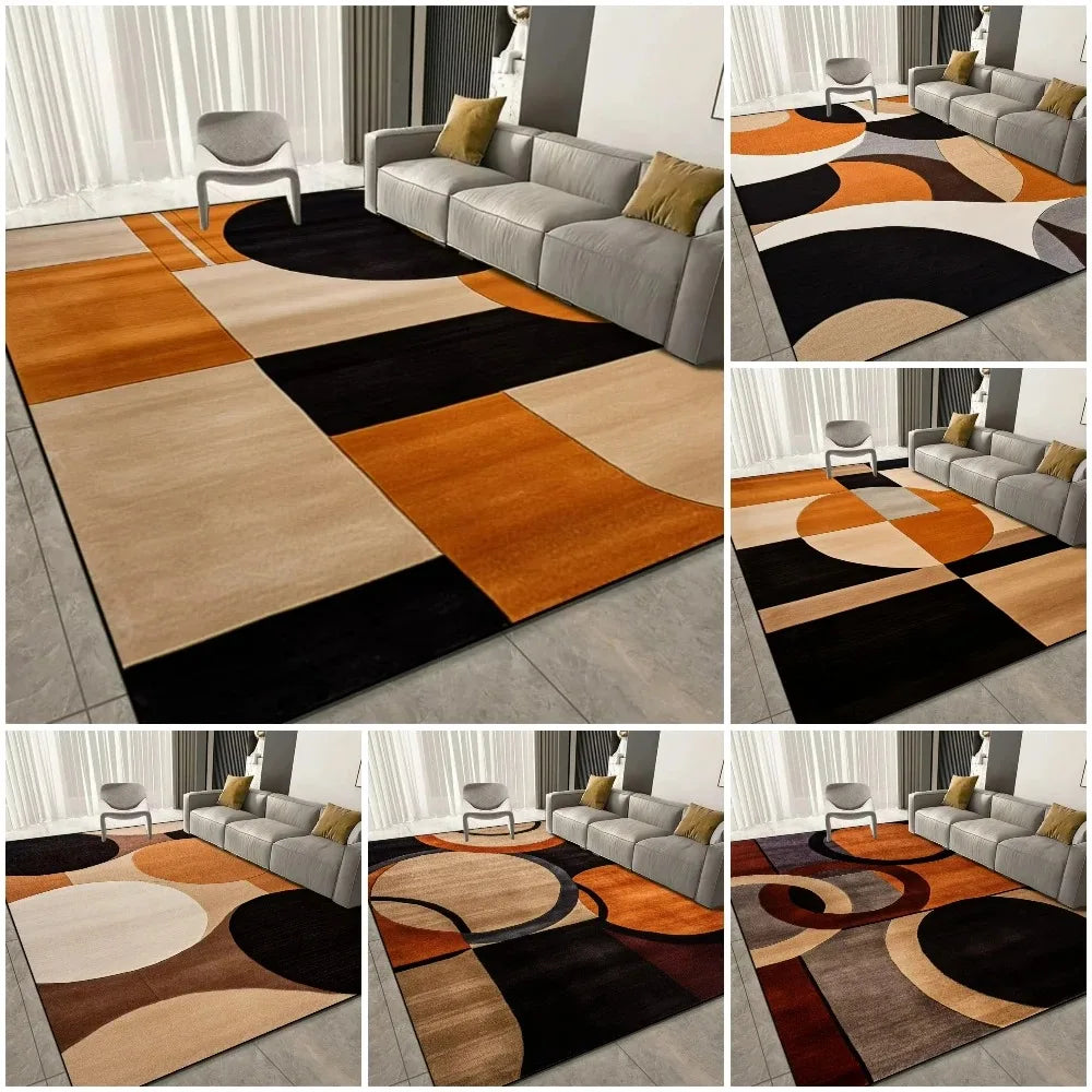 Tapis Géométrique Luxe Doux et Antidérapant – Référence : 582349