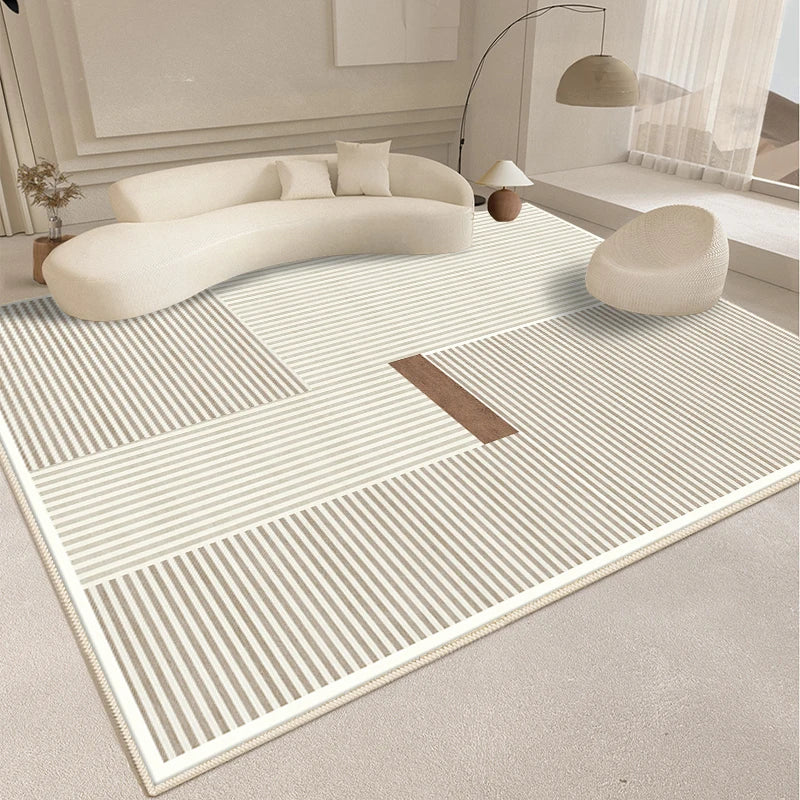 Tapis Géométrique Moderne et Abstrait – Référence : 582349