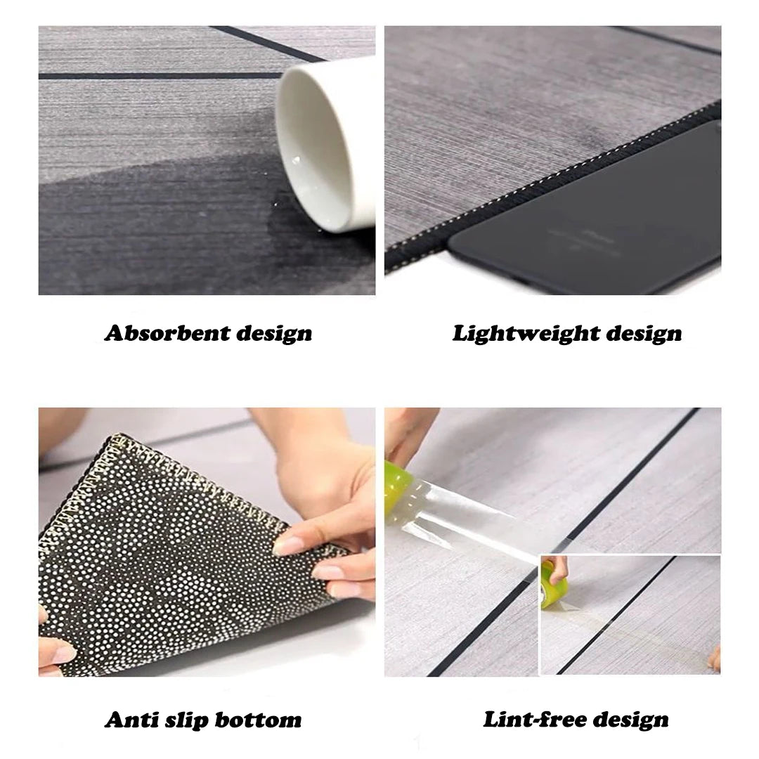 Tapis Géométrique Nordique Doux et Antidérapant – Référence : 583472