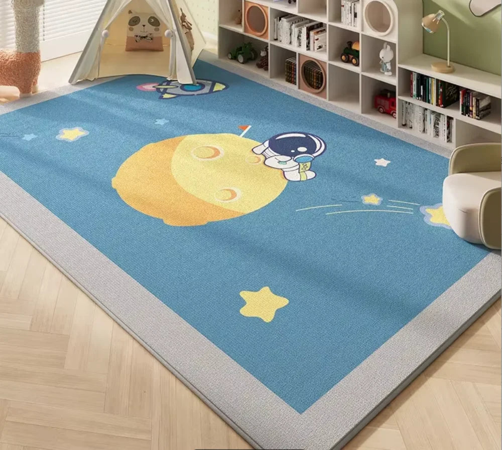 Tapis pour Enfant Cartoon Sous-Marin et Spatial – Référence : 647192