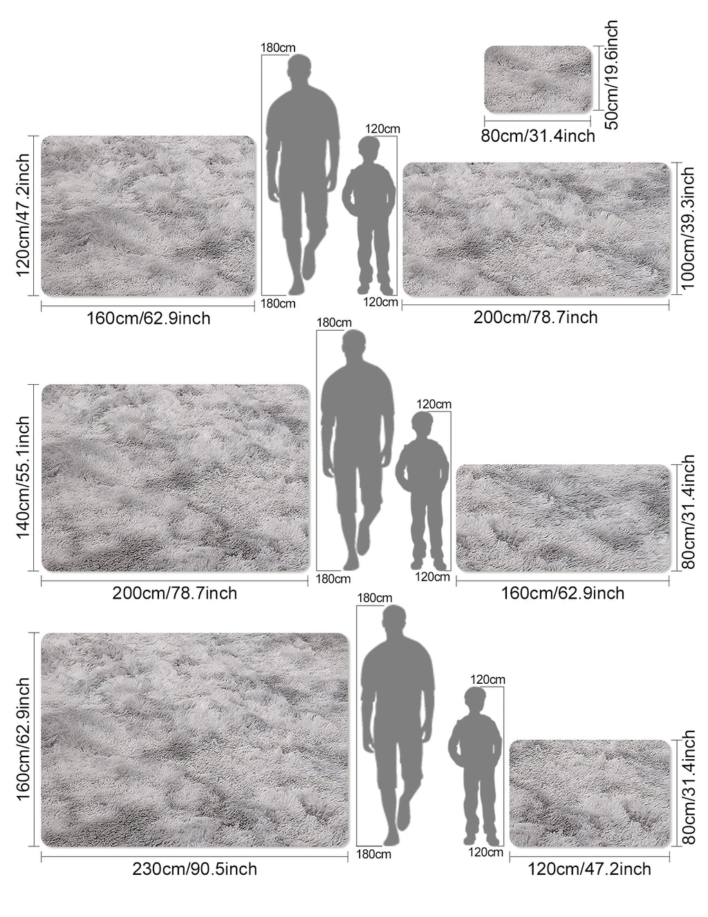 Tapis Confort / Cocooning Doux et Antidérapant – Référence : 564312
